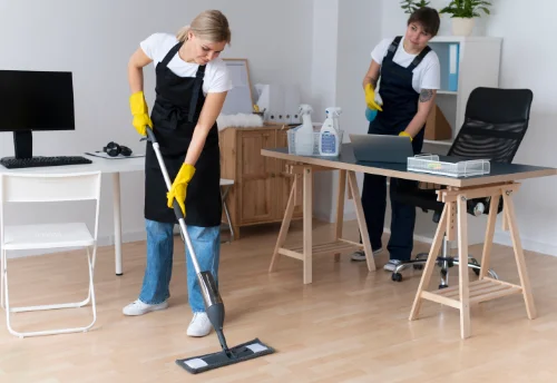 Nettoyage de bureau professionnel à Pruines