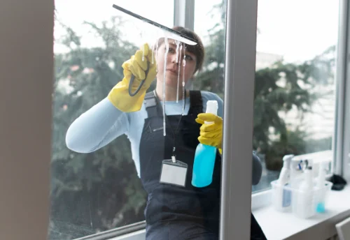 Nettoyage de vitres intérieures et extérieures à Pruines